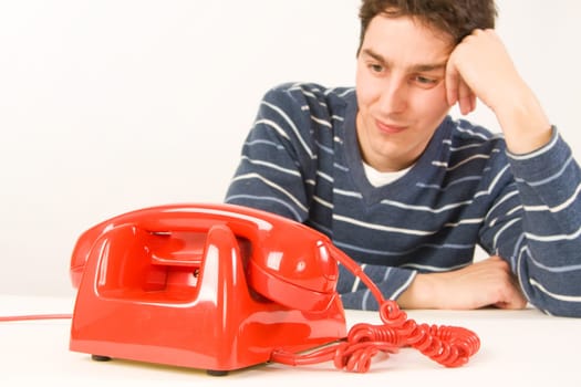 red telephone
