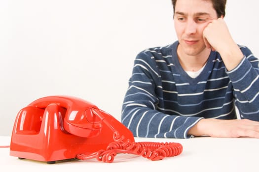 red telephone