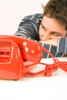 red telephone