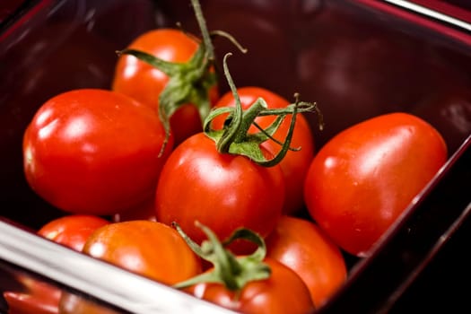 Tomatoes in shell