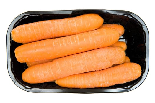 Packaged carrots