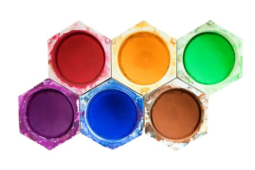 Six watercolors