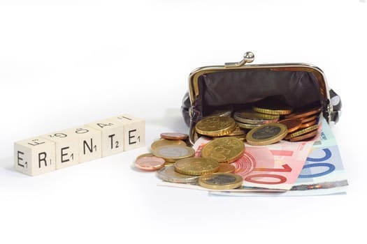 Scarce pension.