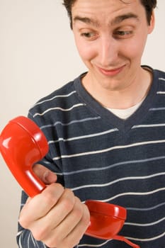 red telephone