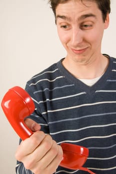 red telephone