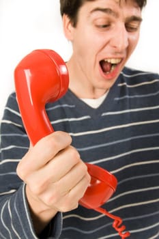 red telephone