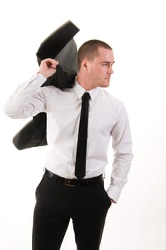 businessman standing