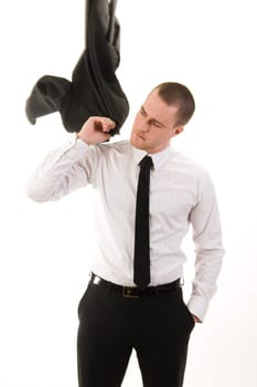 businessman standing