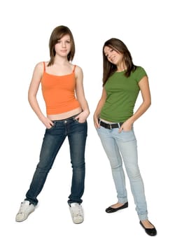 Two Teen Girls