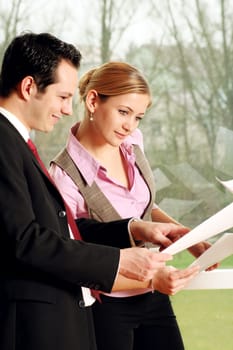 Business team at a meeting