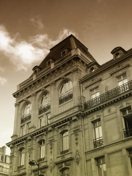 Ancient parisian building