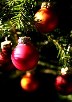 Christmas baubles