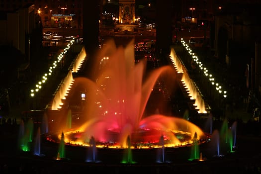 Magic Fountains of Montjuic