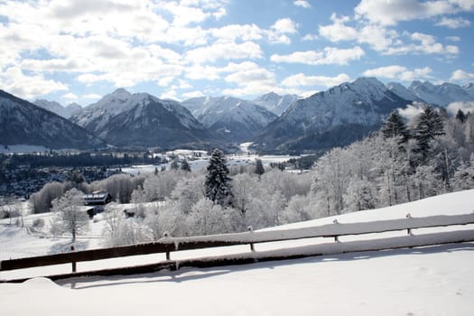 Clouds over Oberstdorf
