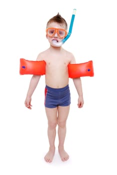 Little snorkeler