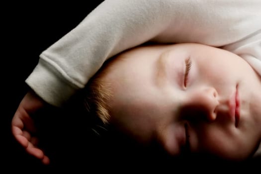 young child sleeping