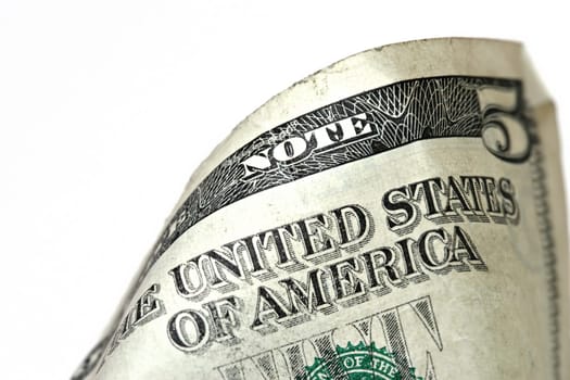five dollar bill macro, grunge look