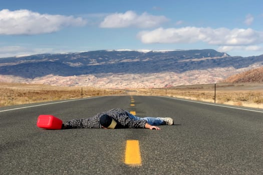 out of gas