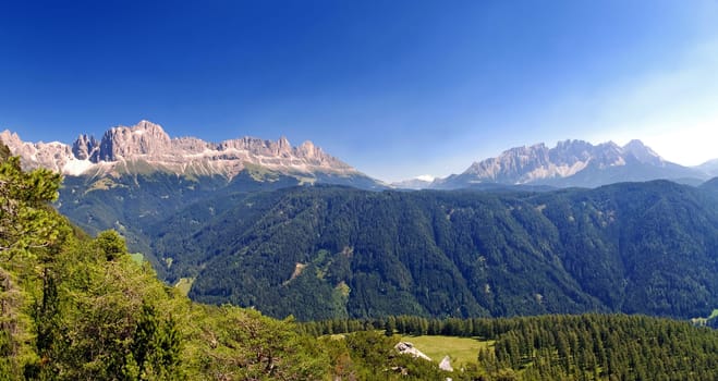 Catinaccio Latemar Panorama