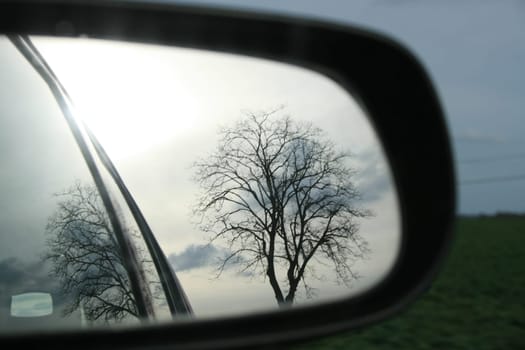 on the way