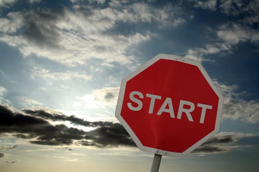 Start Sign