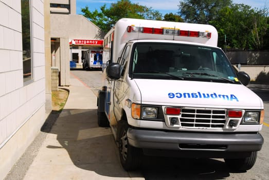 Ambulance at Emergency
