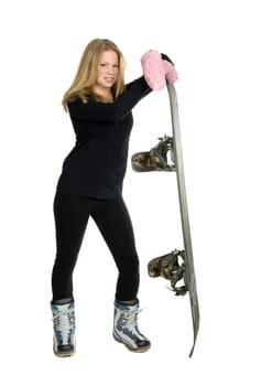 snowboard girl