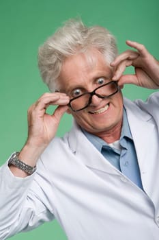 Bug-Eyed professor