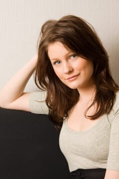 young beautiful woman