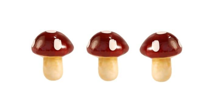 Three Toadstools