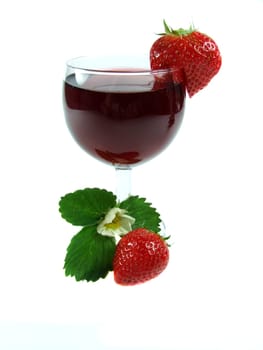 Strawberry juice
