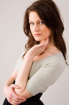 young beautiful woman
