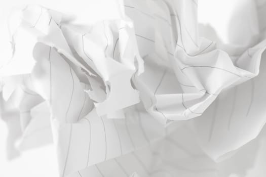 abstract wrinkled paper