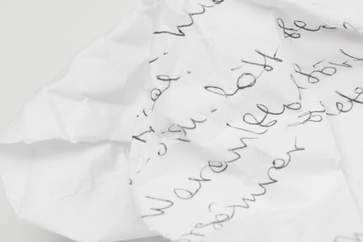 abstract wrinkled paper