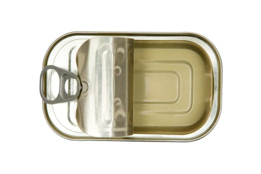 Empty canned sardines