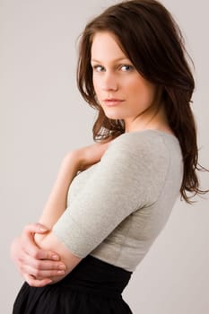 young beautiful woman