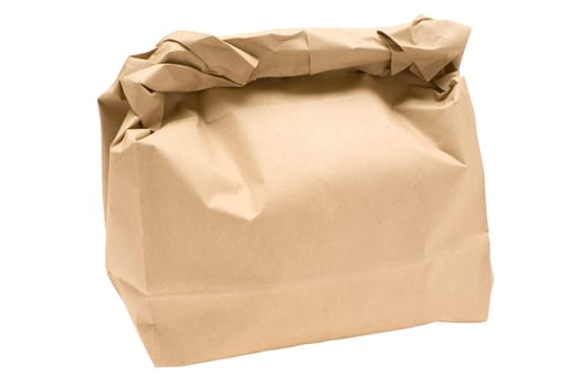 Brown shopping bag