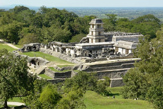 Mayan settlement of Palenque,Mexico