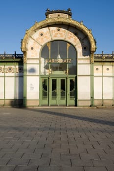 Otto Wagner Pavilion Karlsplatz,Vienna