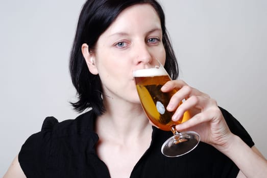 Drinking Beer