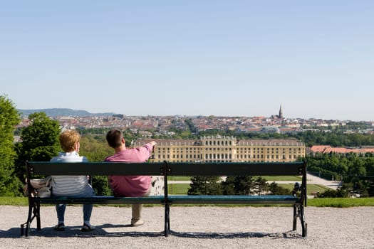 Schoenbrunn Palace in Vienna