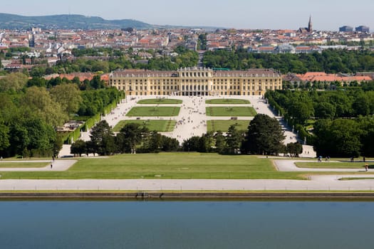 Schoenbrunn Palace in Vienna