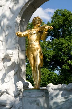 Johann Strauss Monument in Vienna