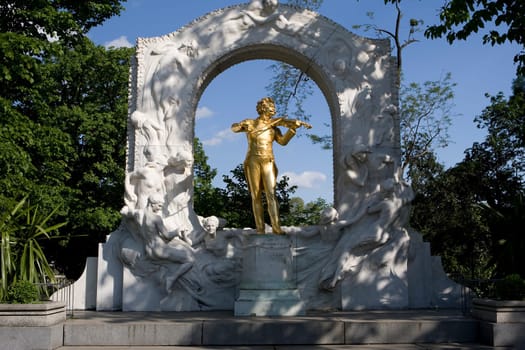 Johann Strauss Monument in Vienna