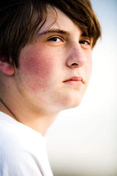 teen male portrait