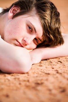 teen male portrait