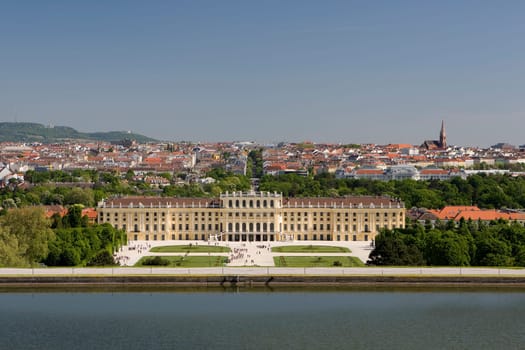 Schoenbrunn Palace in Vienna