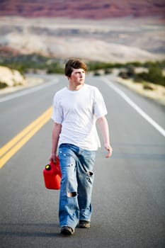 out of gas