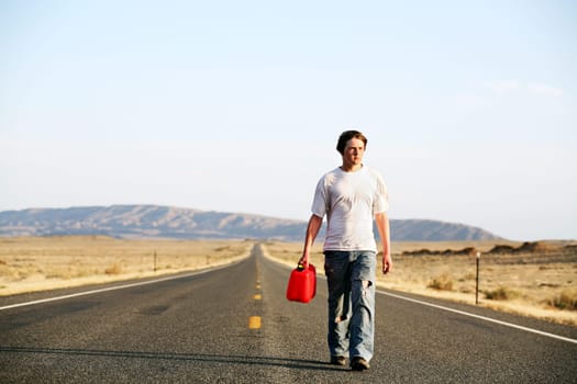 out of gas