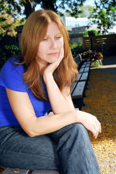 Sad woman